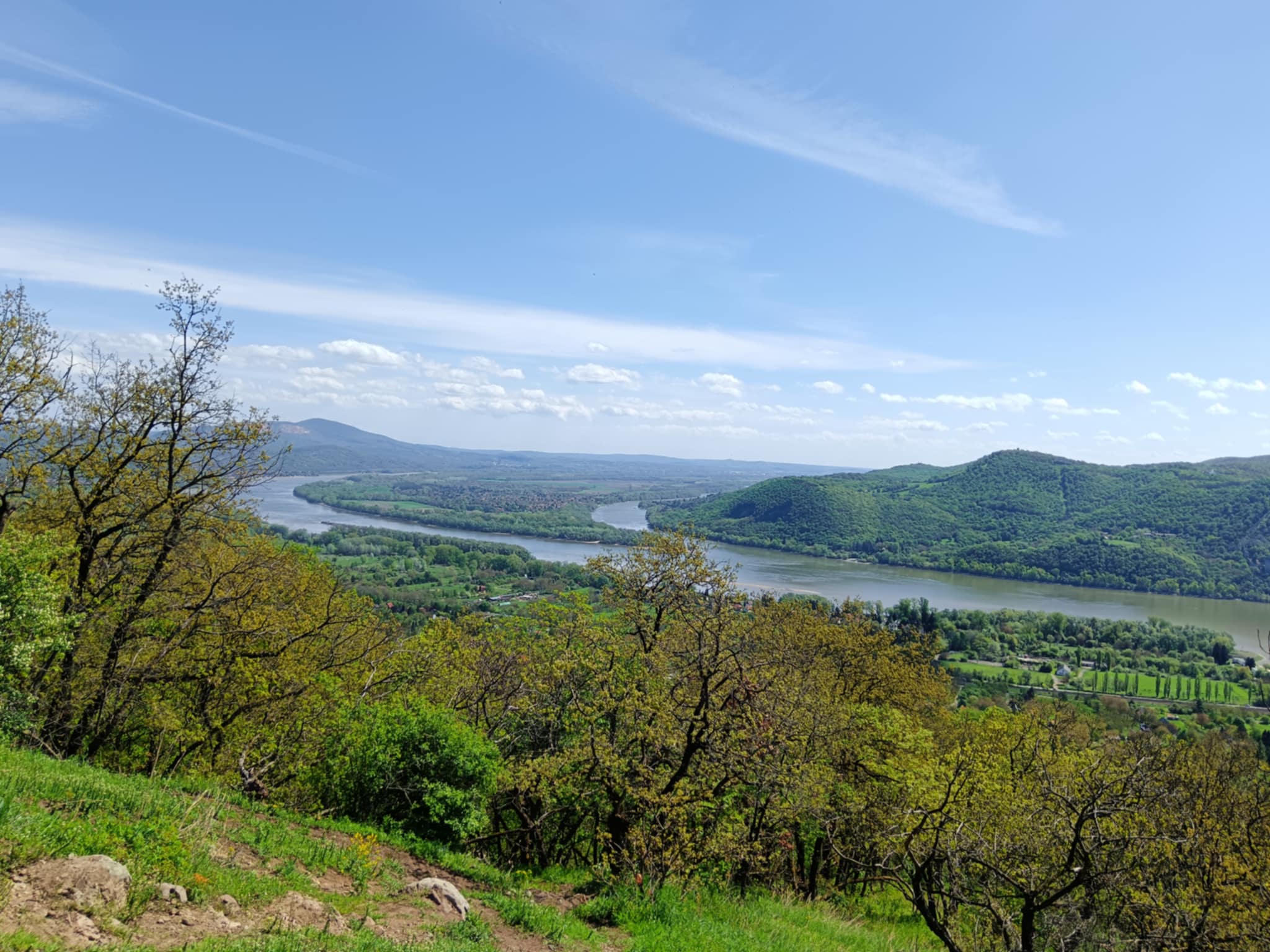 Kilátás a Dunakanyarra