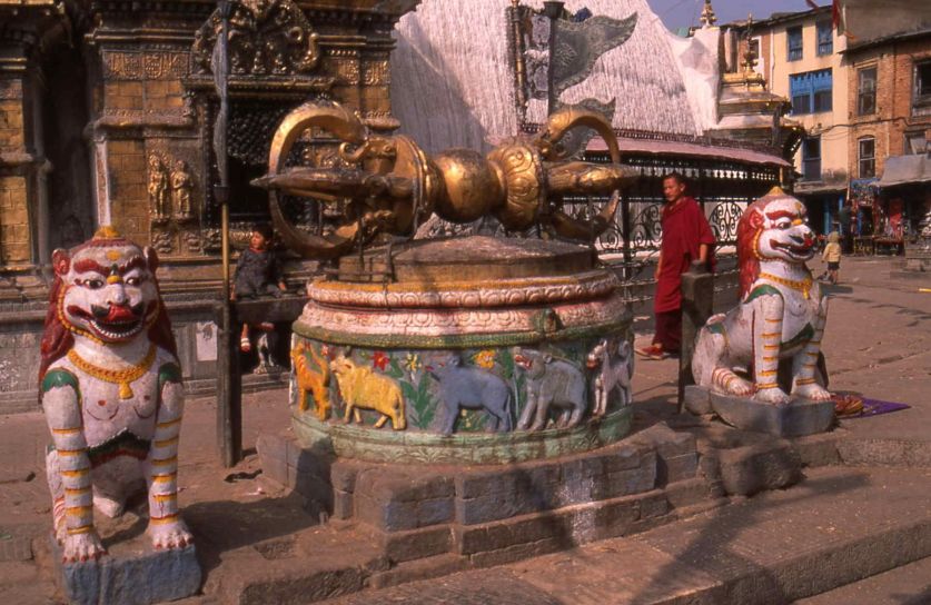Swayambunath stupa, Kathmandu