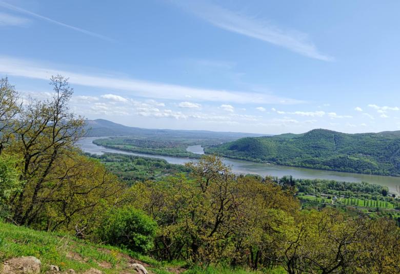 Kilátás a Dunakanyarra