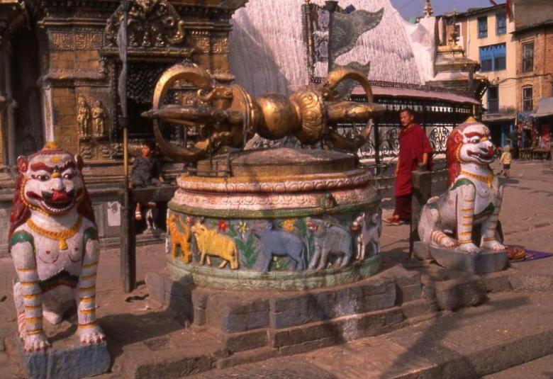 Swayambunath stupa, Kathmandu